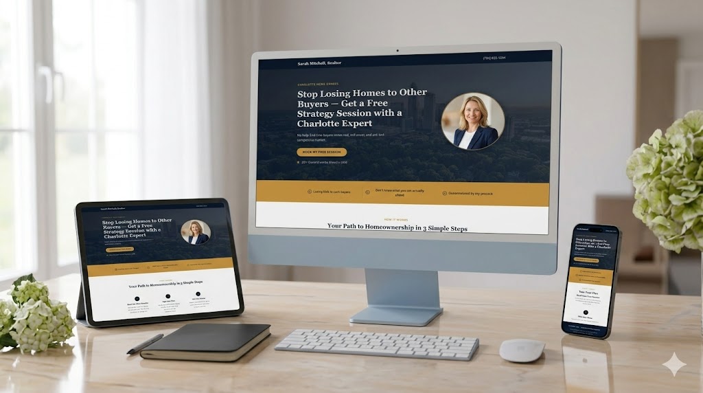 Prestige Realty Group — Conversion-Focused Website Redesign